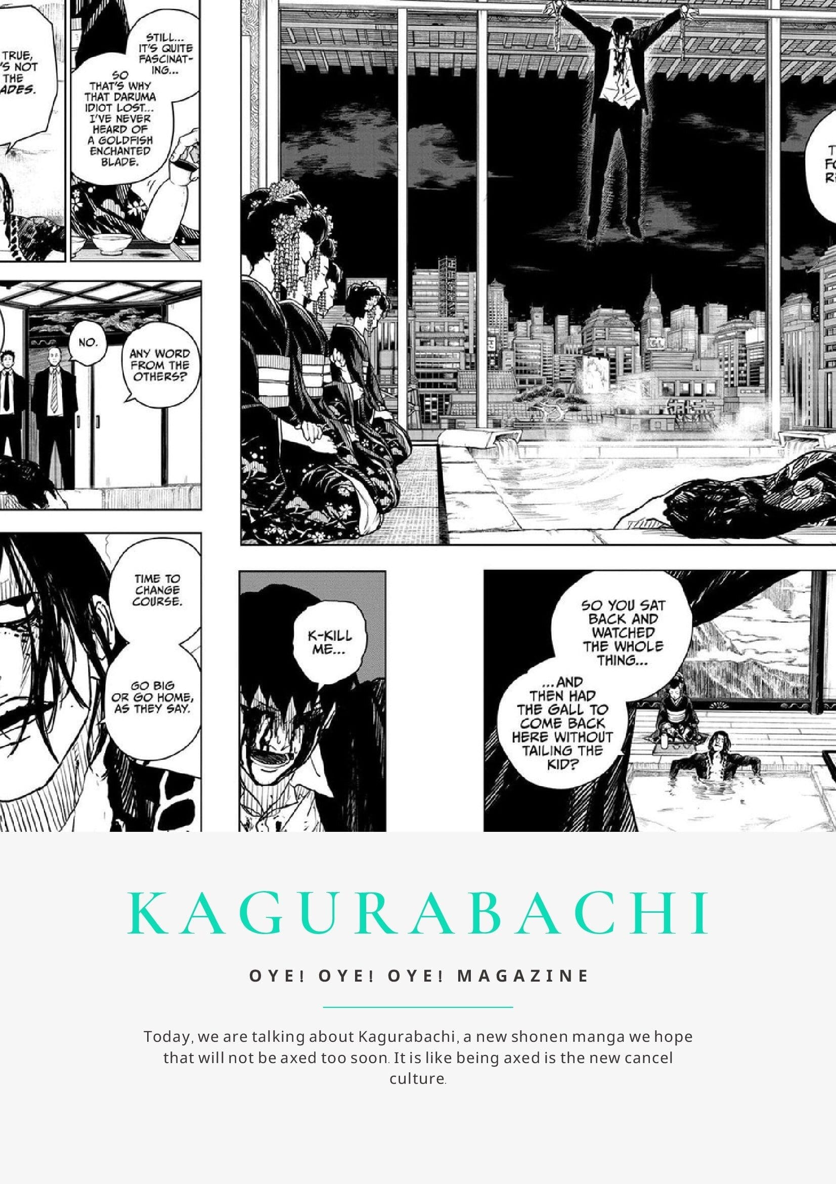 Kagurabachi - Manga Review - Oye! Oye! Oye! Magazine 