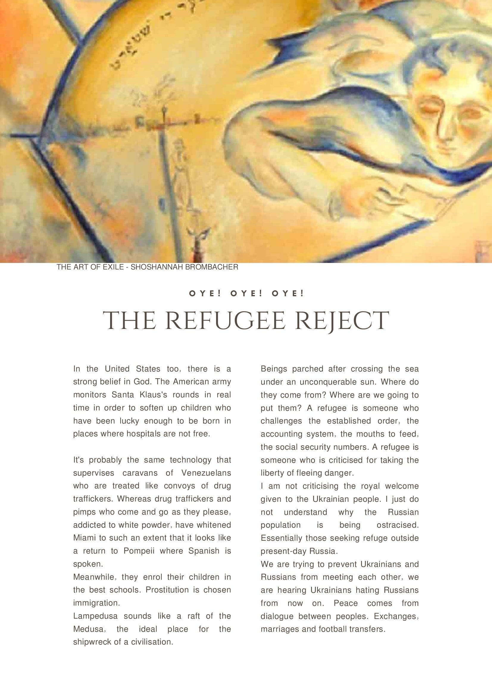 The Refugee Reject - Ohayo_News