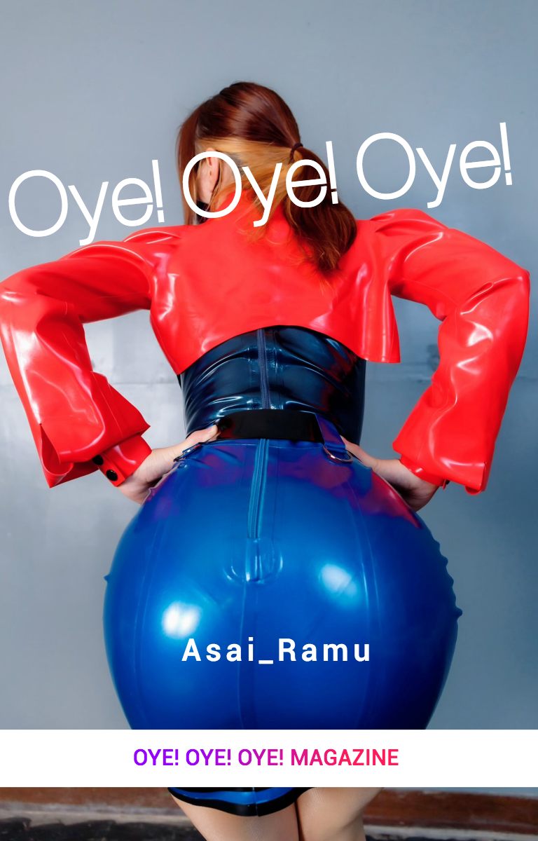 Asai_Ramu by Buttsshot, The Latex Fetish Gravure