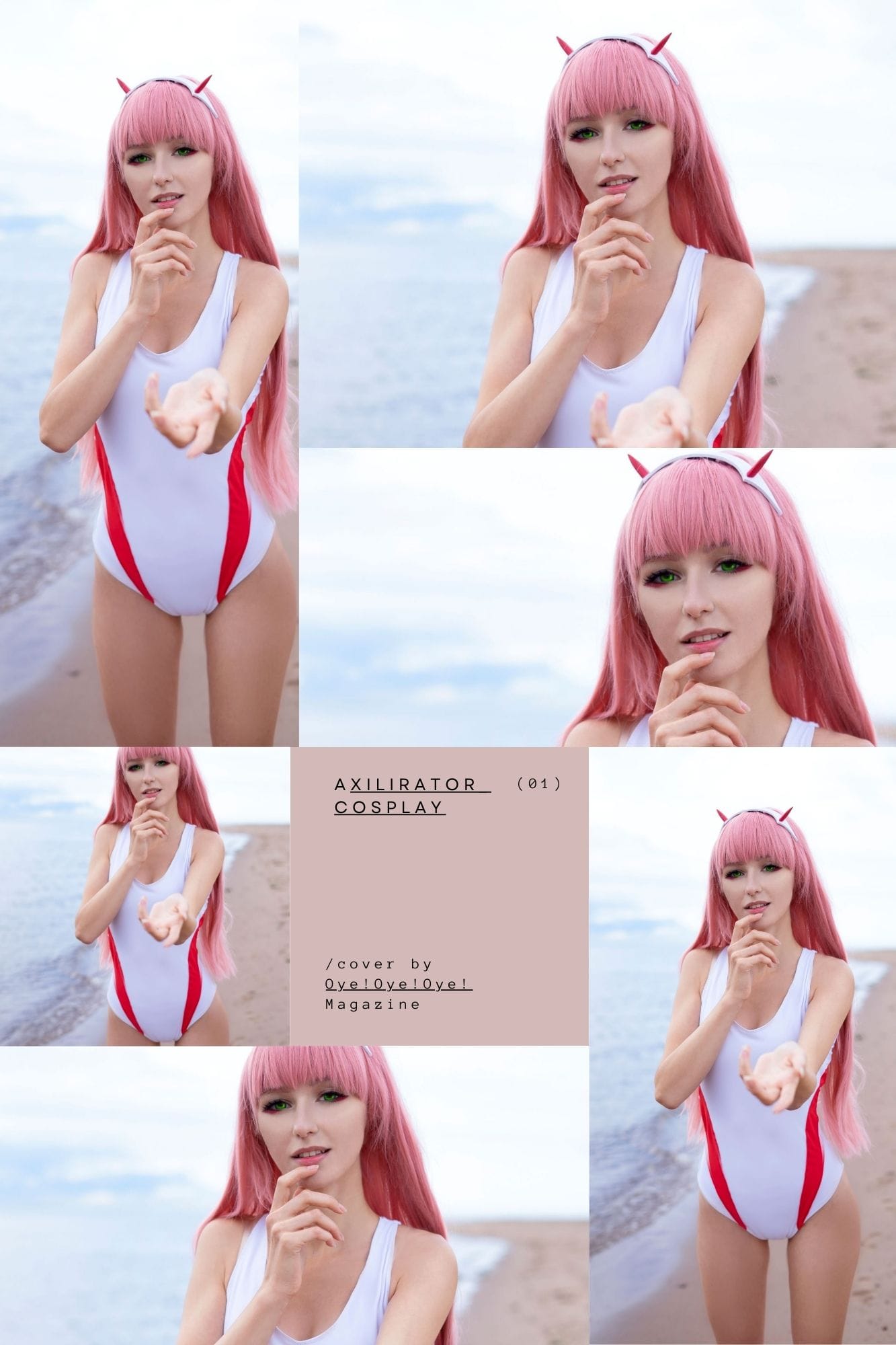 Axilirator - ZeroTwo cosplay - Oye! Oye! Oye! Magazine