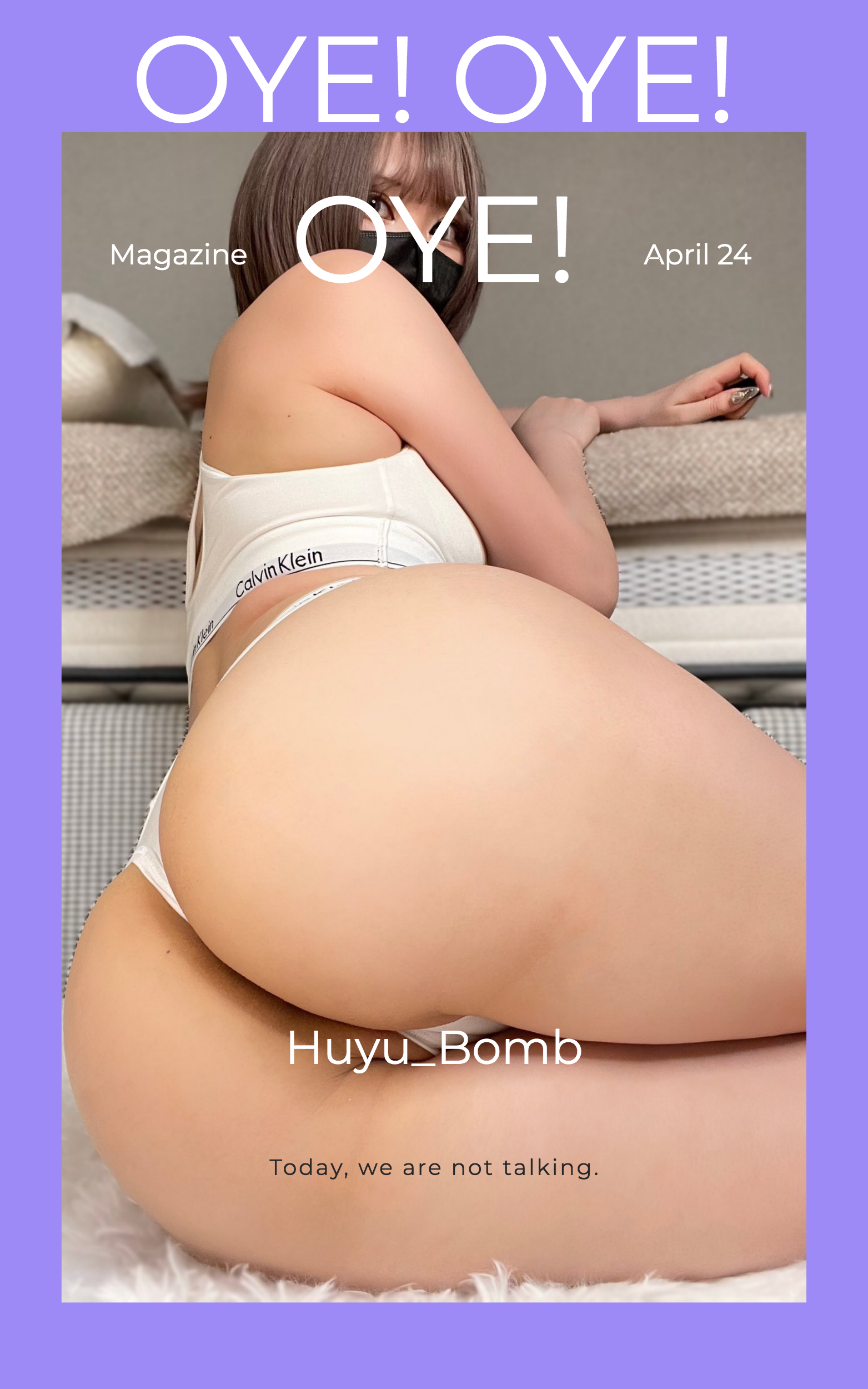 Huwu_Bomb - JAV Gurabia - Japanese Big Ass Model - Oye! Oye! Oye! Magazine