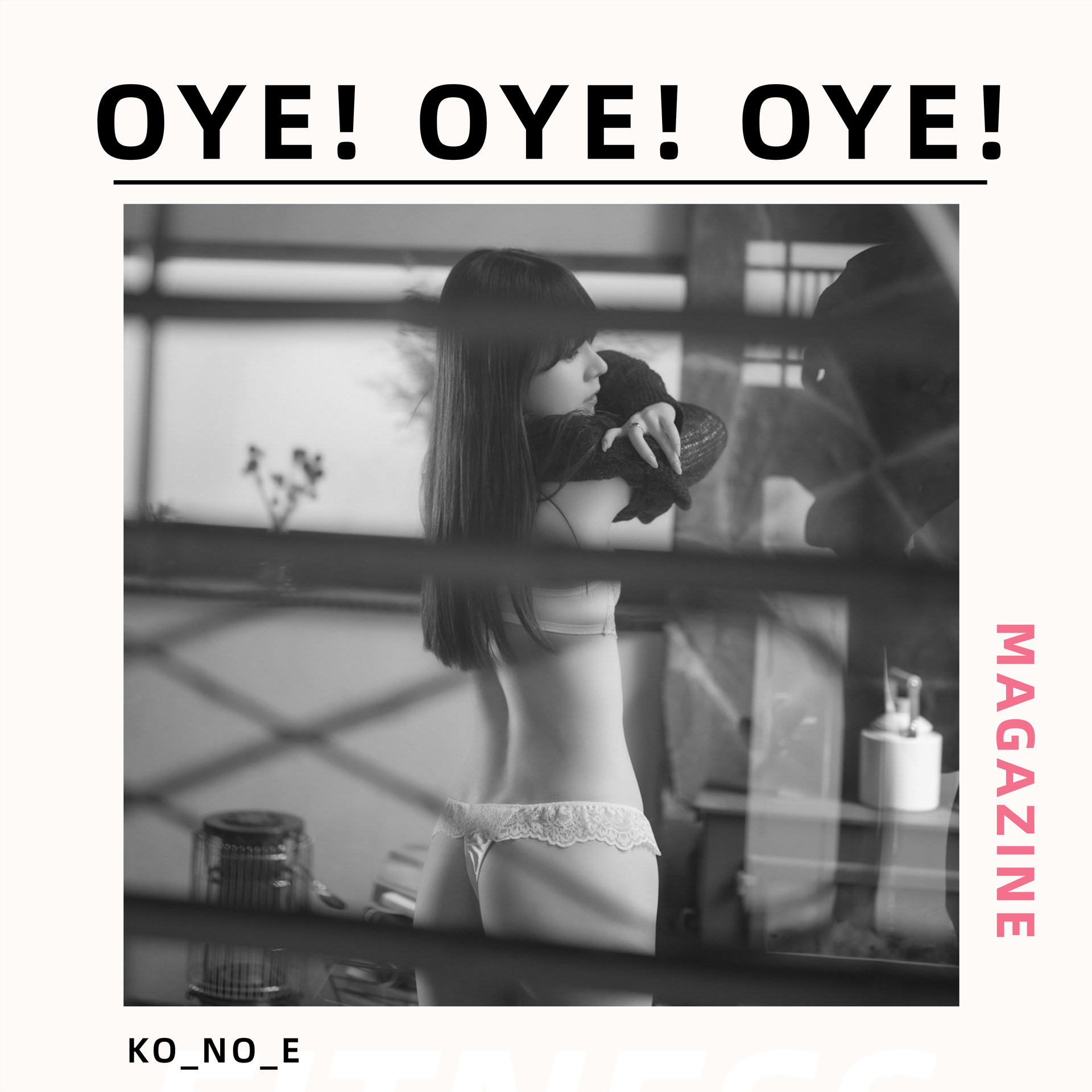 Ko_No_E - JAV Model - Social Fan_service - Oye! Oye! Oye! Magazine